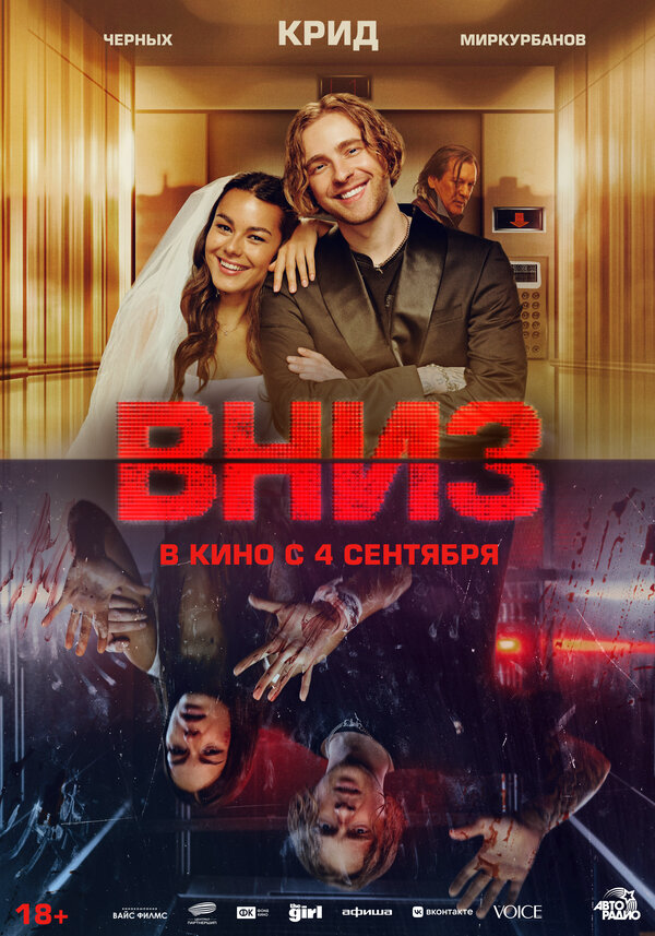 Вниз - постер